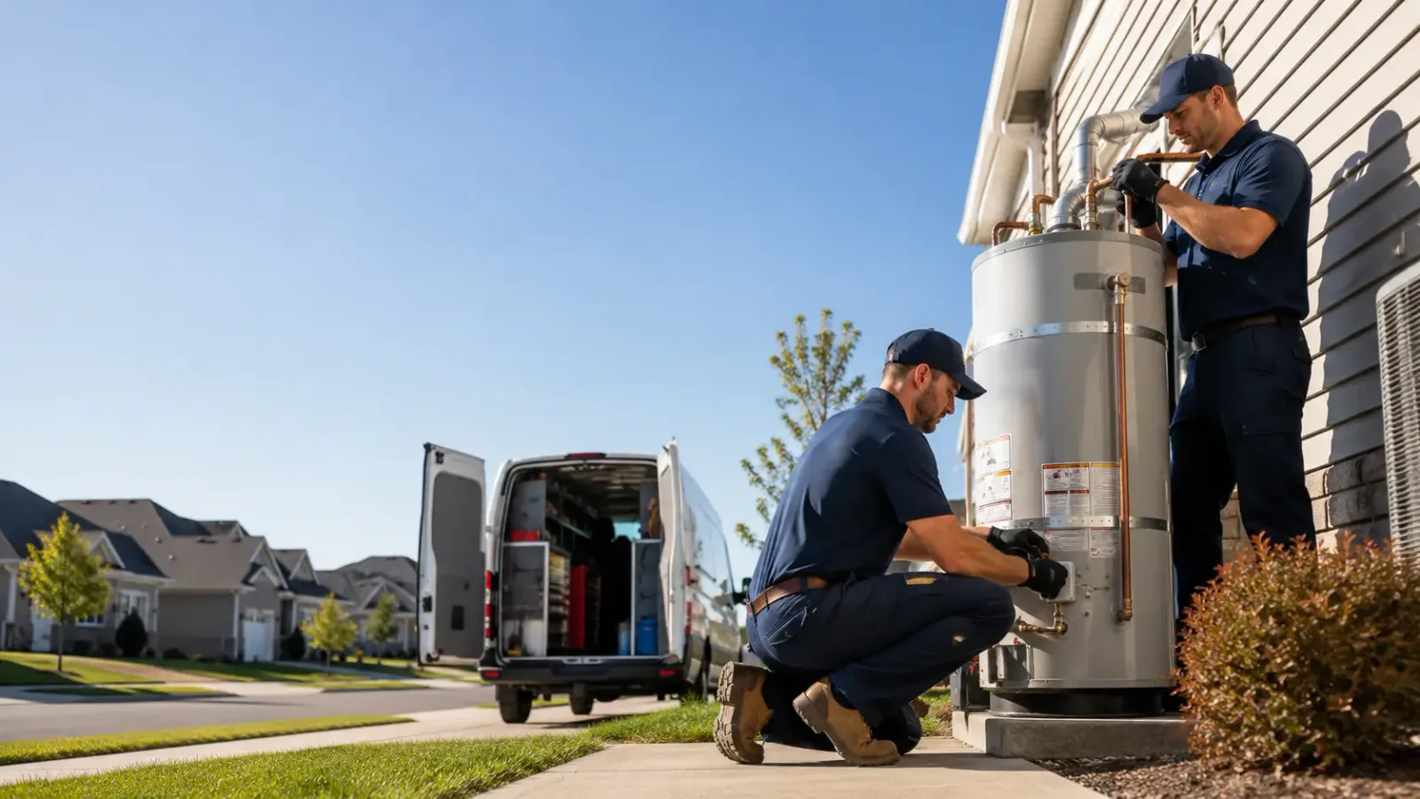 Water Heater Installation in Harwood, ND